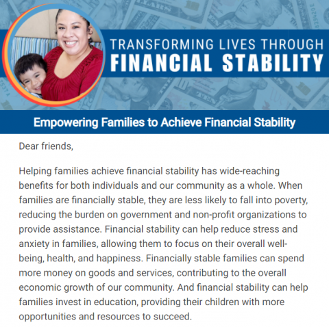 Financial Stability newsletter